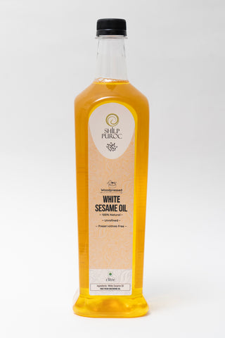 Wood-pressed White Sesame Oil
