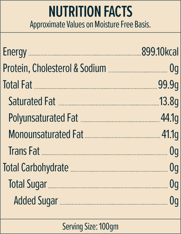 Wood-pressed White Sesame Oil