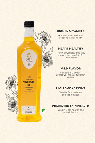 Wood-pressed Sunflower Oil